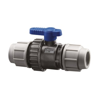 Vannes PP 1/4T compression X compression Plasson