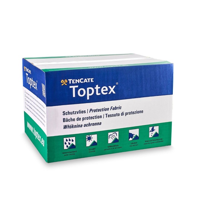 Couverture de protection TOPTEX intérieur/extérieur pour paille, foin et céréales