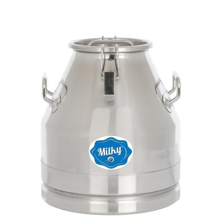 Pot à lait en acier inoxydable Janschitz, 20 litres