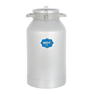 Pot à lait en aluminium Janschitz, 30 litres