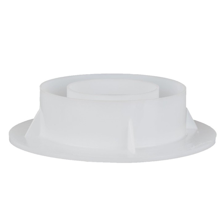 1 moule à fromage rond avec couvercle et fond Milky, Ø 200 mm, capacité 4,5 kg