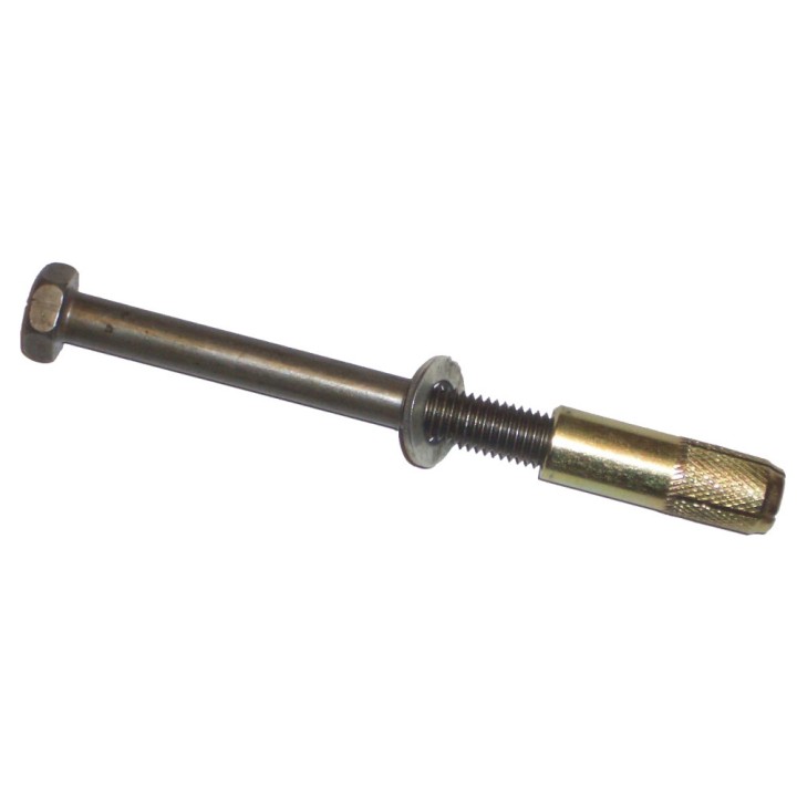 Fixation boulon ( Ø 12x120 mm) + cheville ( Ø 16 mm) Viso métal pour béton x 4