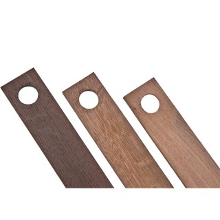 Staves en chêne français dim. 950 x 50 x 22 mm, chauffe moyenne, vendu en sachet de 6 staves