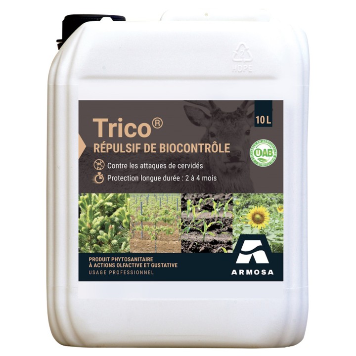 Répulsif olfactif cervidés Trico - Bidon 10 Litres
