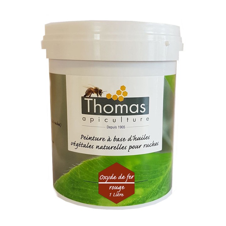 Peintures ruche base végétale naturelle Thomas, disponibles en plusieurs couleurs - Thomas Apiculture
