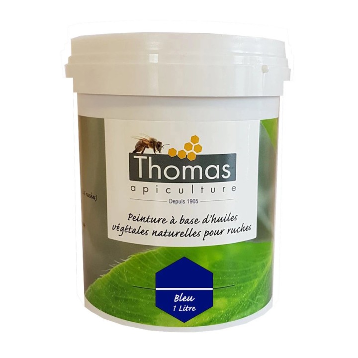 Peintures ruche base végétale naturelle Thomas, disponibles en plusieurs couleurs - Thomas Apiculture