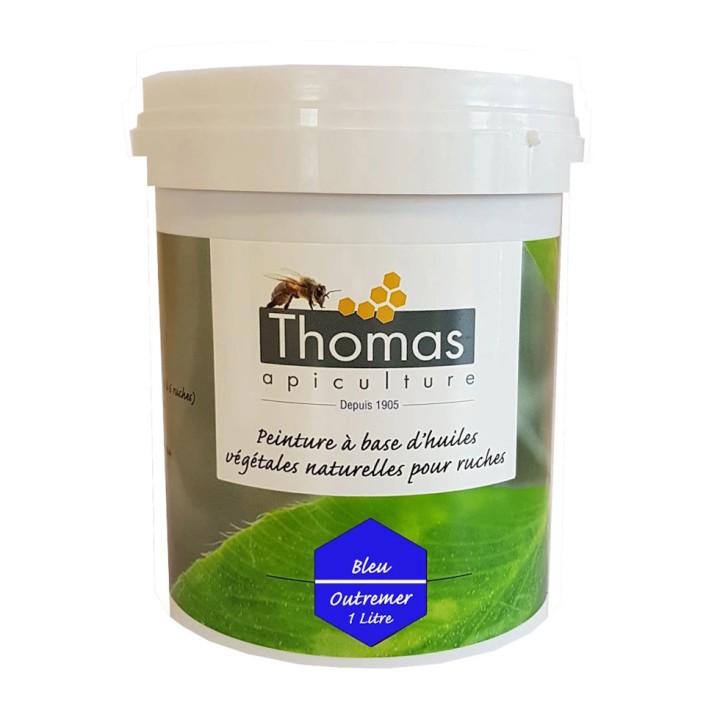 Peintures ruche base végétale naturelle Thomas, disponibles en plusieurs couleurs - Thomas Apiculture