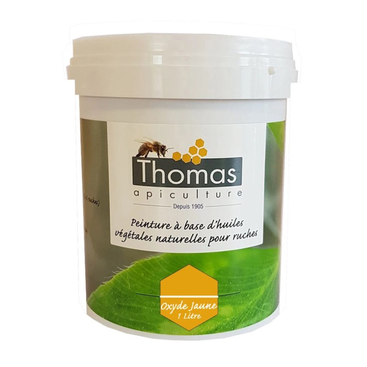 Peintures ruche base végétale naturelle Thomas, disponibles en plusieurs couleurs - Thomas Apiculture