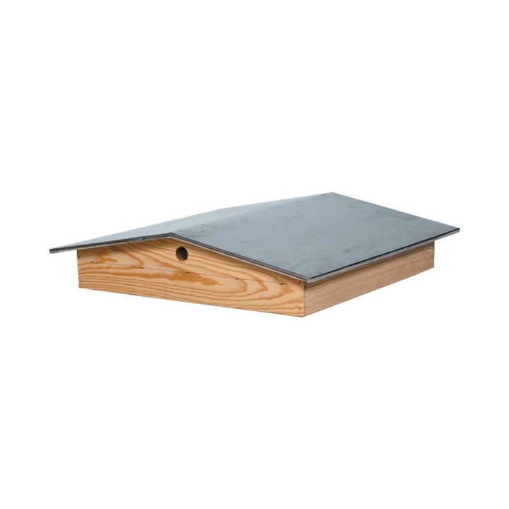 Toit chalet bois tole Dadant 10 cadres tradition - Thomas Apiculture