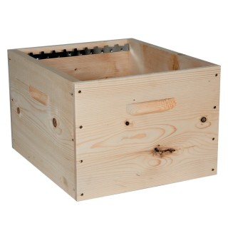 Corps de ruche Langstroth 10 cadres (bandes lisses) 510*420*245 mm - Thomas Apiculture