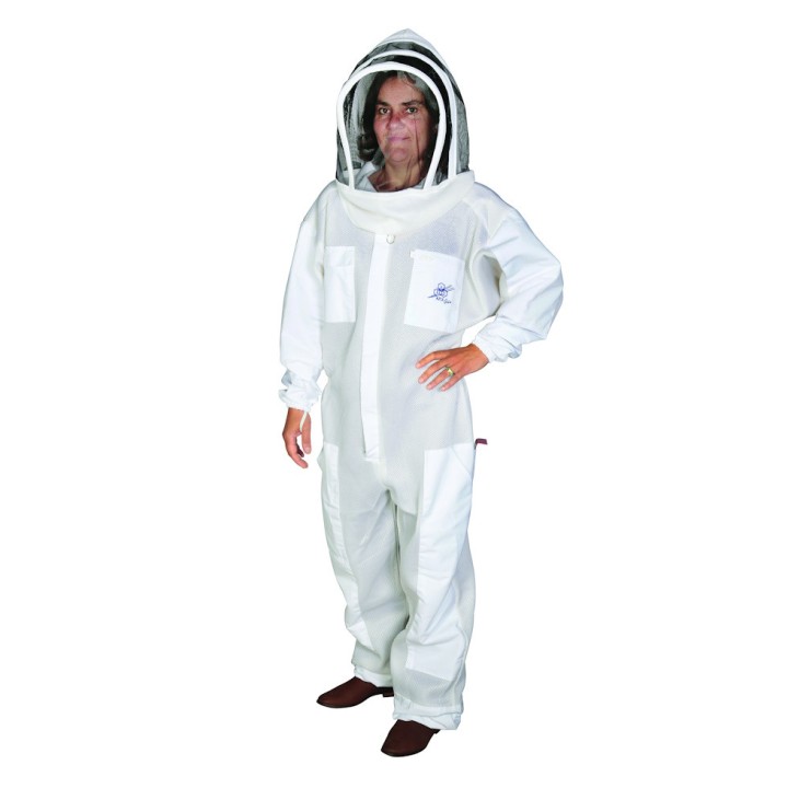 Combinaison avec cagoule légère et ventilée APIX-AIR®, disponible en plusieurs tailles - Thomas Apiculture