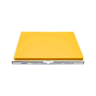 Cire corps Thomas gaufrée et conditionnée, disponible en plusieurs quantités - Thomas Apiculture
