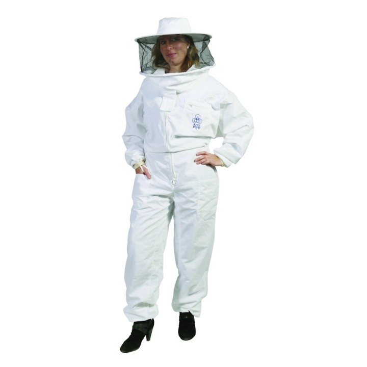 Combinaison apiculteur avec voile 360° APIX-PRO®, disponible en plusieurs tailles - Thomas Apiculture