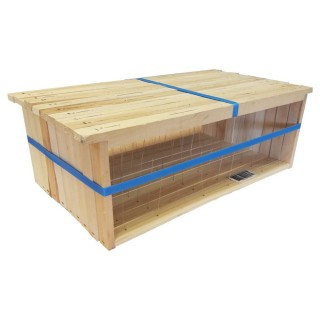 Cadre Dadant hausse droit mi-bois filé vertical / lot de 10 cercles - Thomas Apiculture