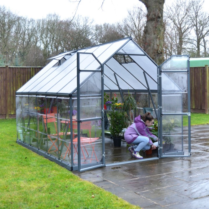 Serre de jardin Balance Grise Canopia