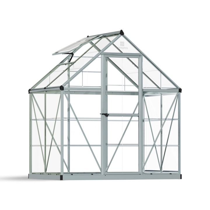 Serre de jardin Harmony Argent Canopia