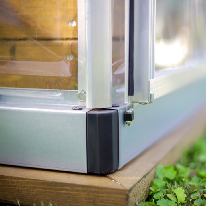 Serre de jardin Harmony Argent Canopia