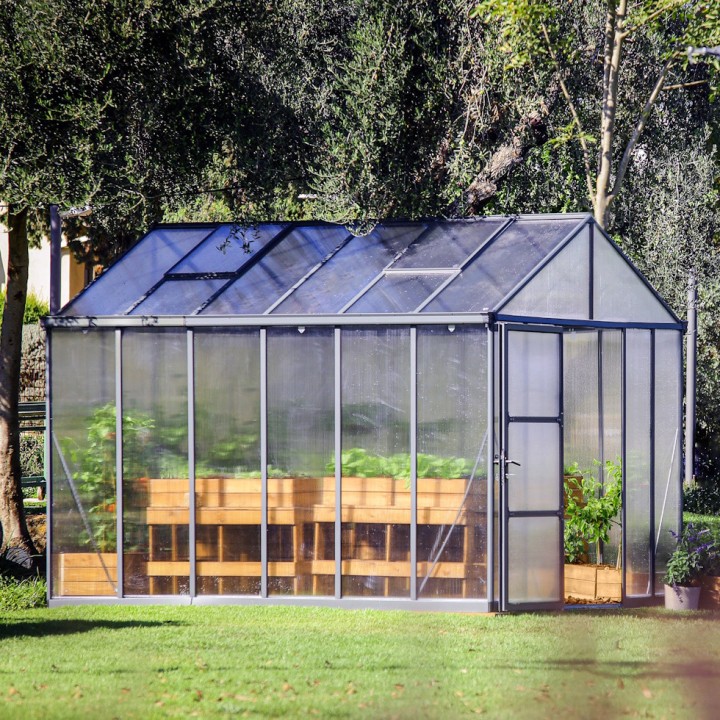 Serre de jardin Glory Grise Canopia