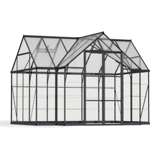 Chalet-serre de jardin Victory Orangerie 11.1m² Grise Canopia
