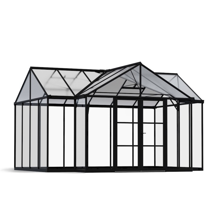 Serre de jardin Triomphe 11.5m² Noire Canopia