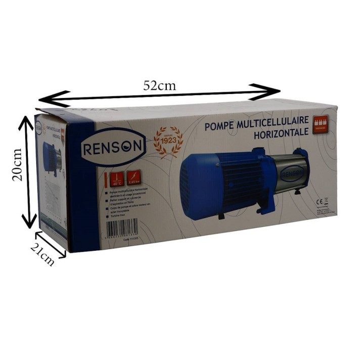 Pompe Renson horizontale 380 V - 2,5 kW