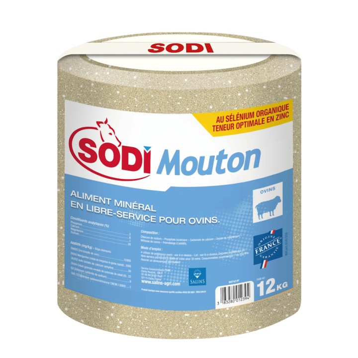 Blocs à Lécher SODIMOUTON (Oligoéléments Organiques)