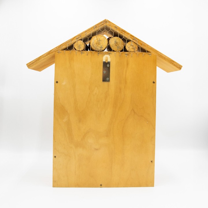 Hôtel à insectes taille moyenne ECONEX - 51,5 x 37 x 15 cm