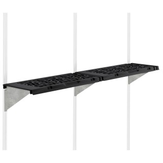 Kit d’étagères Canopia pour serre de jardin - motif feuilles (2 étagères)