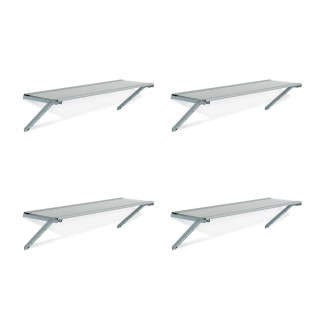 Kit de 4 étagères pour abri de jardin Yukon Canopia