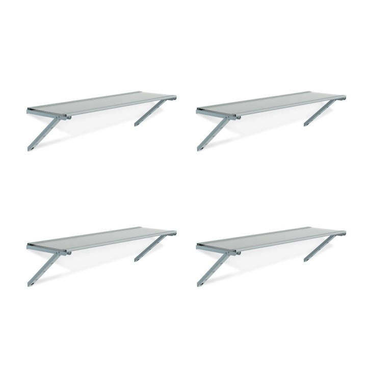 Kit de 4 étagères pour abri de jardin Yukon Canopia