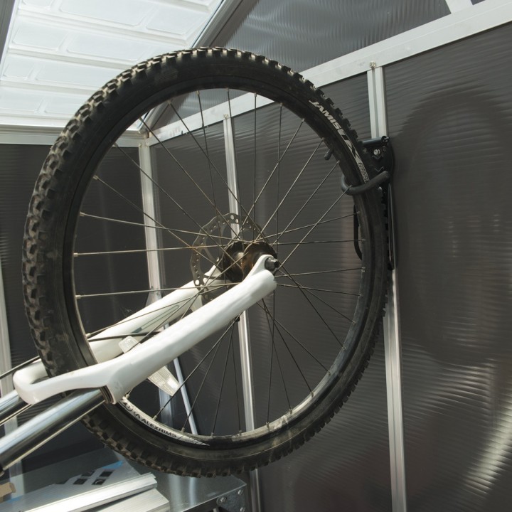 Porte-vélo vertical pour les abris Yukon, Skylight et Rubicon - Canopia