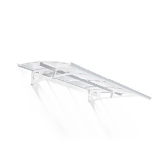 Marquise de porte Bordeaux Canopia - Vitrage translucide