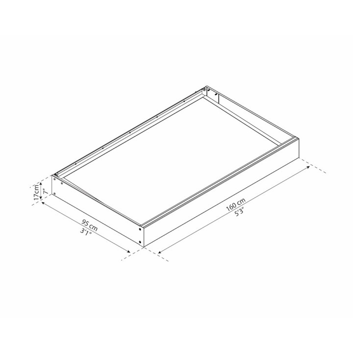 Auvent de porte Sophia Canopia - Vitrage blanc translucide