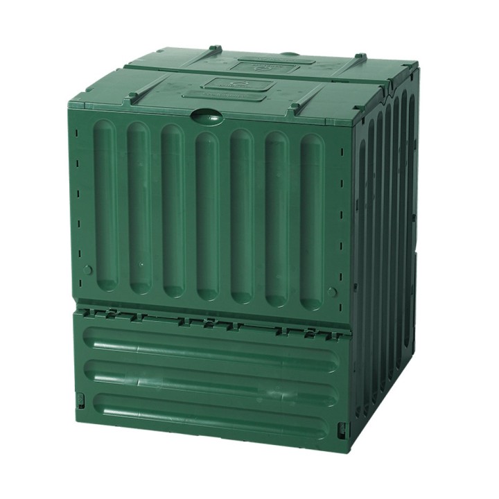 Composteur Eco-King Garantia - 400 L ou 600 L - Coloris vert