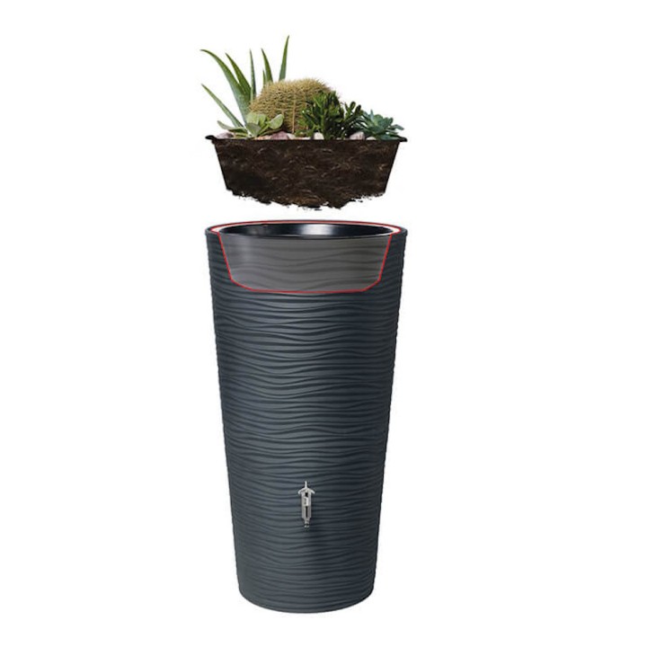 Kit réservoir Natura Garantia, 2en1, 350 L - Graphite