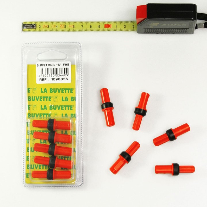 Coque 5 pistons "S" rouges pour abreuvoir F 11 La Buvette