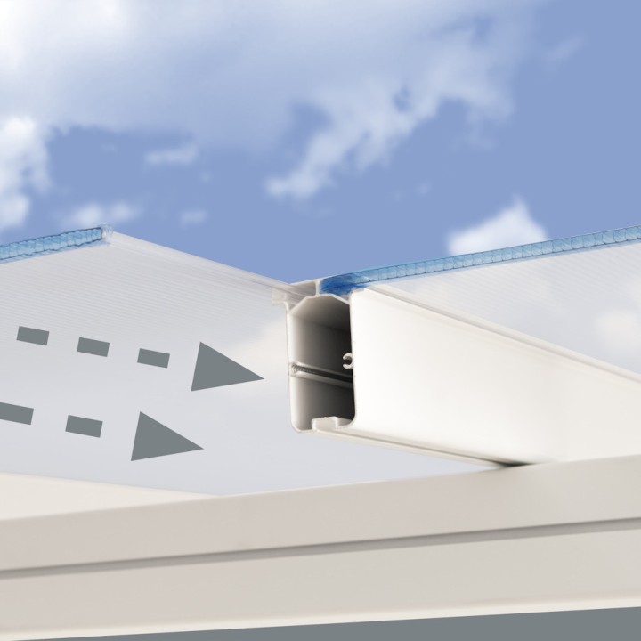 Pergola Sierra Canopia - Structure blanche