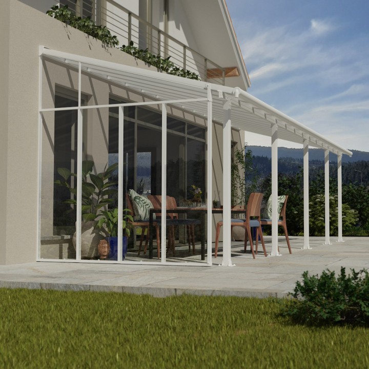 Panneau latéral Sidewall Canopia pour pergolas - Blanc