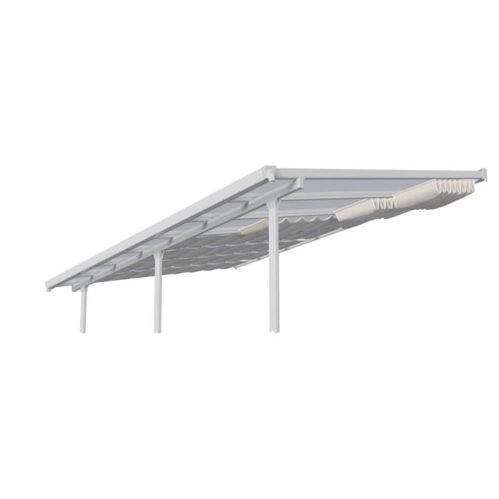 Store de toit Canopia Blanc pour pergola Sierra,  Feria, Capri