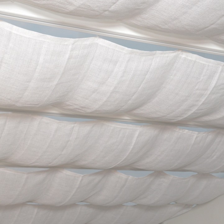 Store de toit Canopia Blanc pour pergola Sierra,  Feria, Capri