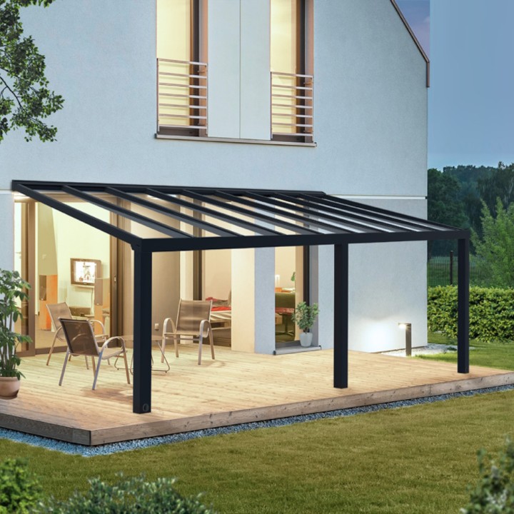 Pergola Stockholm Canopia - Structure grise