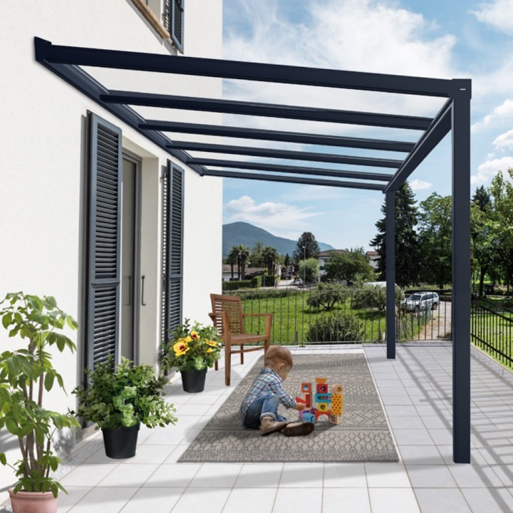 Pergola Stockholm Canopia - Structure grise