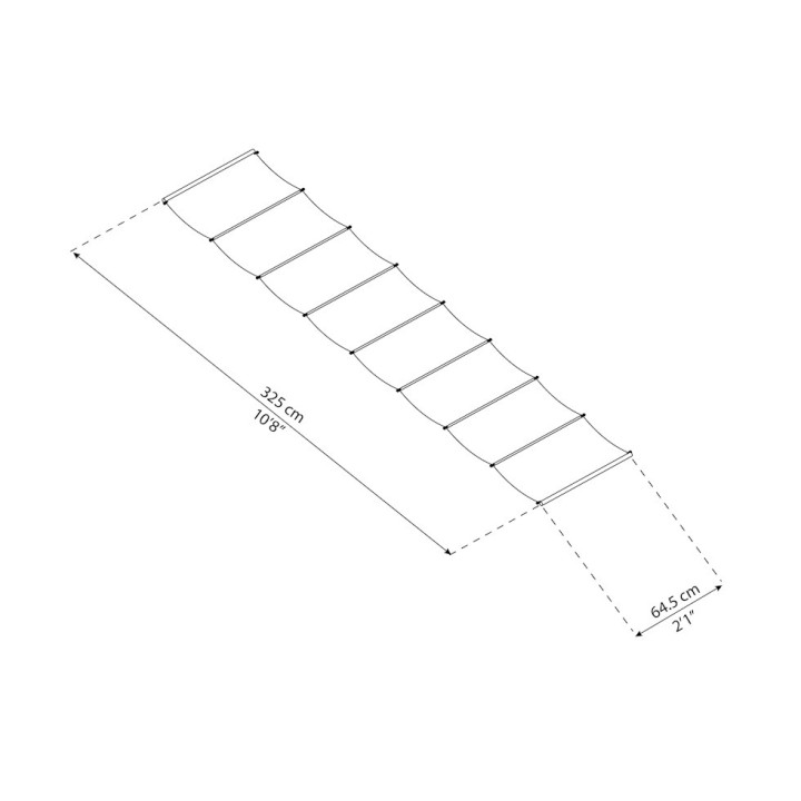 Stores de toit Canopia blanc pour Pergola Stockholm