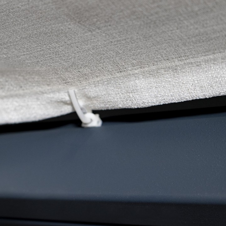 Stores de toit Canopia blanc pour Pergola Stockholm
