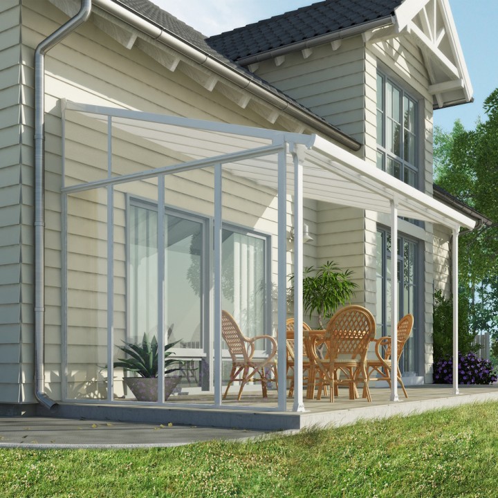 Panneau latéral Sidewall Canopia pour pergolas - Blanc