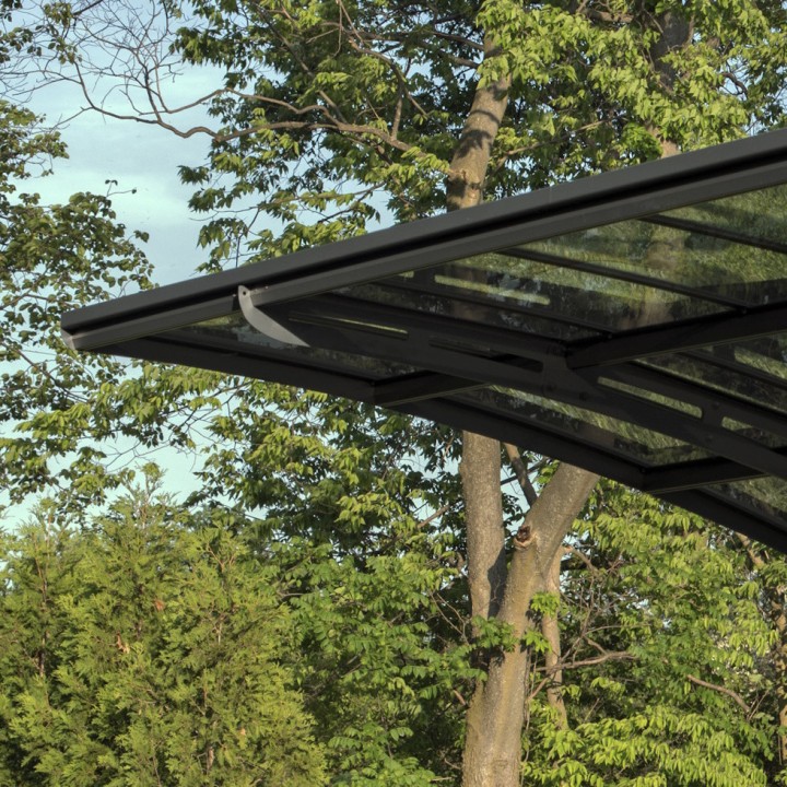 Carport Arizona double breeze wings & arch en kit Canopia
