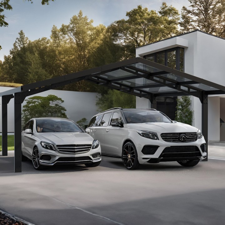Carport double Sydney Apex Canopia (rupture de stock)