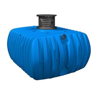 Kit récupérateur d'eau Habitat Premium Flat 5000 L