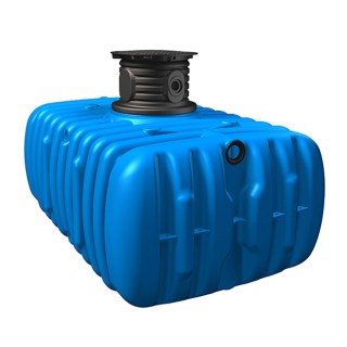 Kit récupérateur d'eau Jardin Confort Flat 3000 L