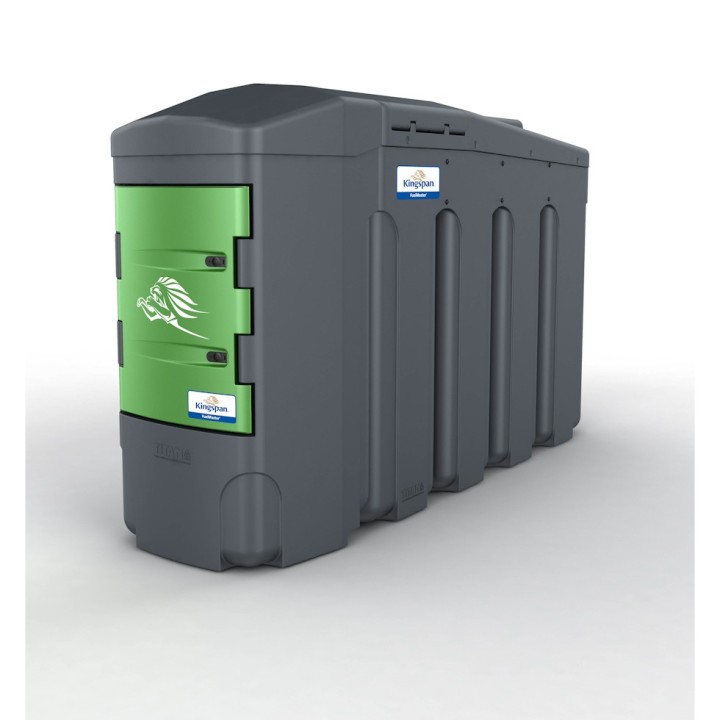 Cuves gasoil fixes FuelMaster Kingspan 1200 L à 9000 L avec KRAN ET PULSEUR, 72 L/min